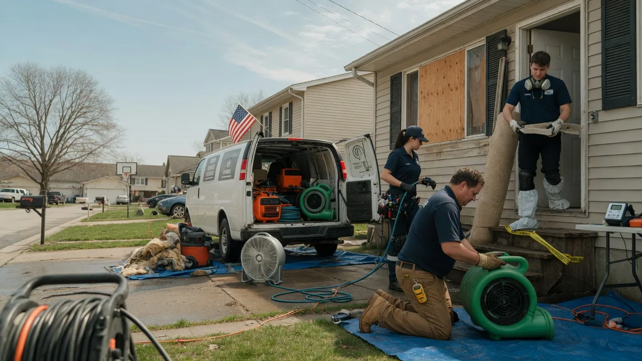 Water Damage Restoration in Bechtelsville, PA near me